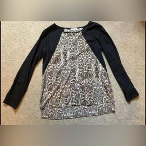 Calvin Klein Women’s Snakeskin Print Top - Small